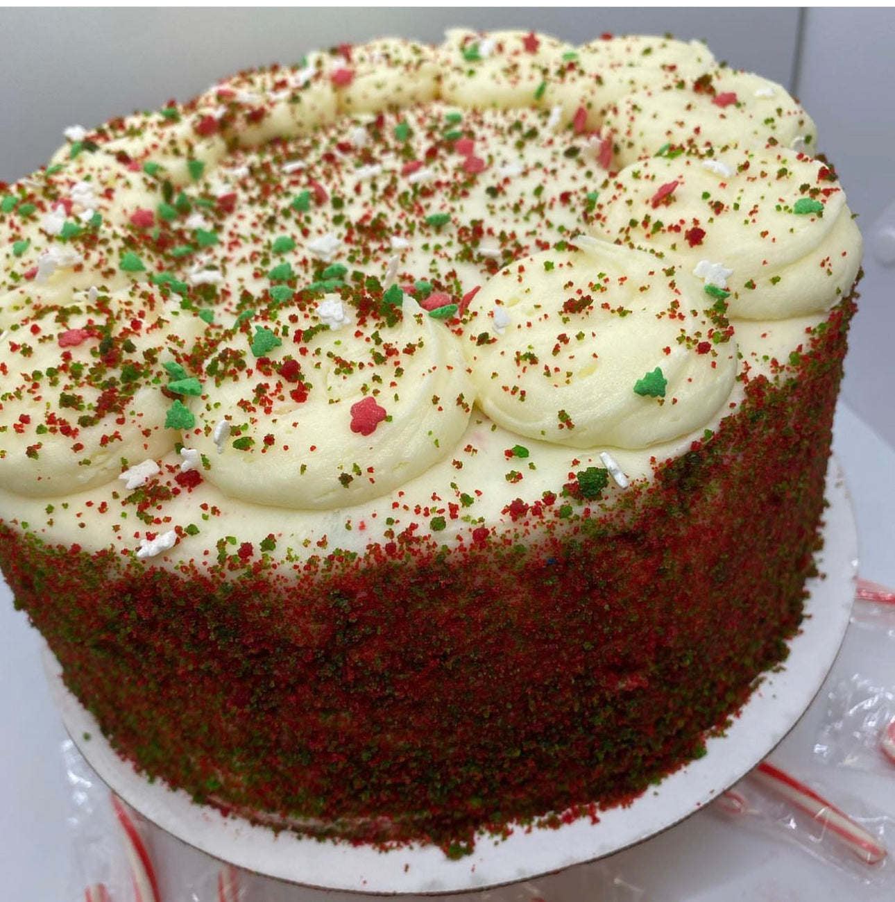 Christmas Velvet Cake