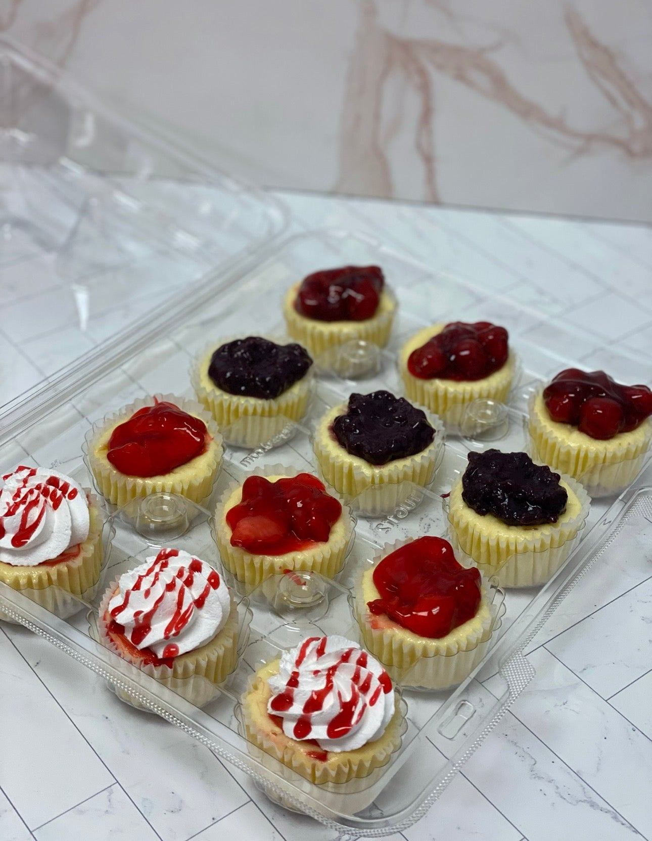 Fruity Fun- Cheesecake Cupcakes