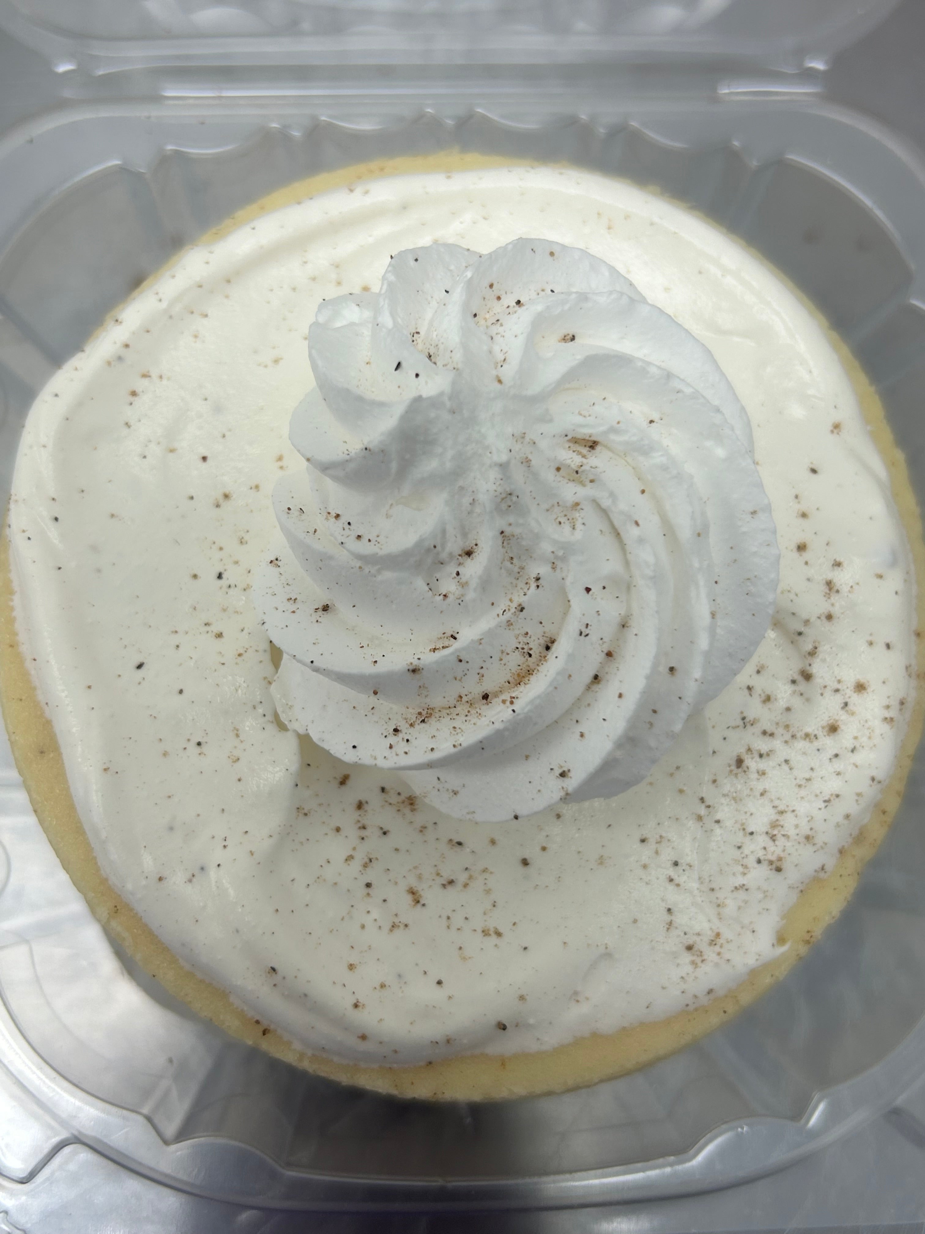 Egg Nog Cheesecake