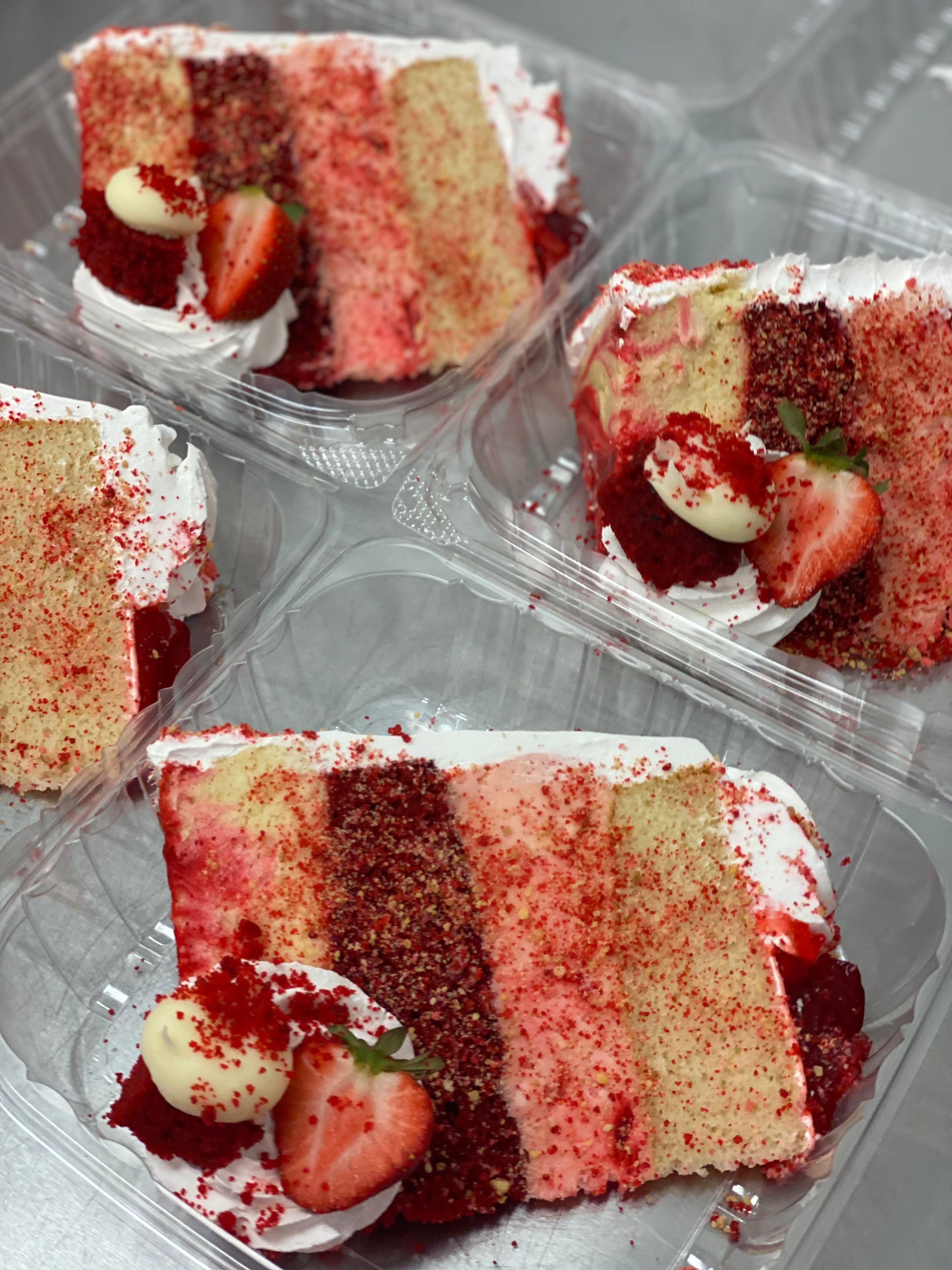 Red Velvet Strawberry Shortcake Ultimate Cheesecake