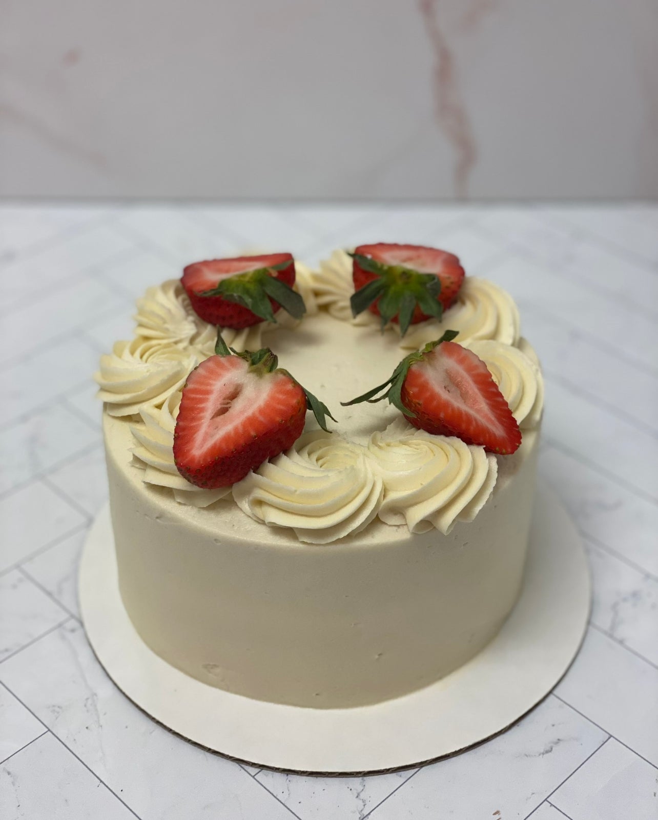 Strawberry Cake- Sugar Free