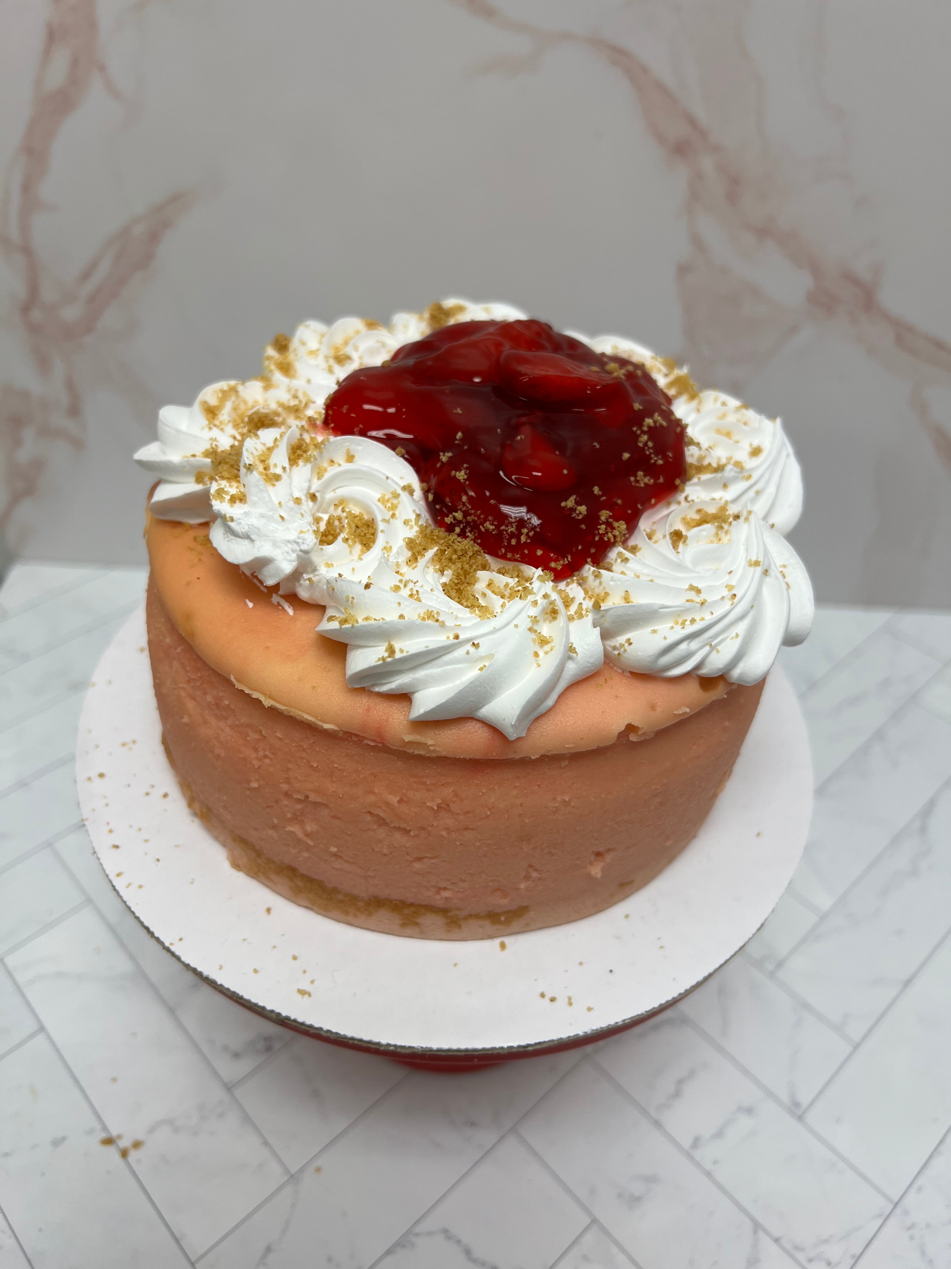 Strawberry Shortcake Cheesecake