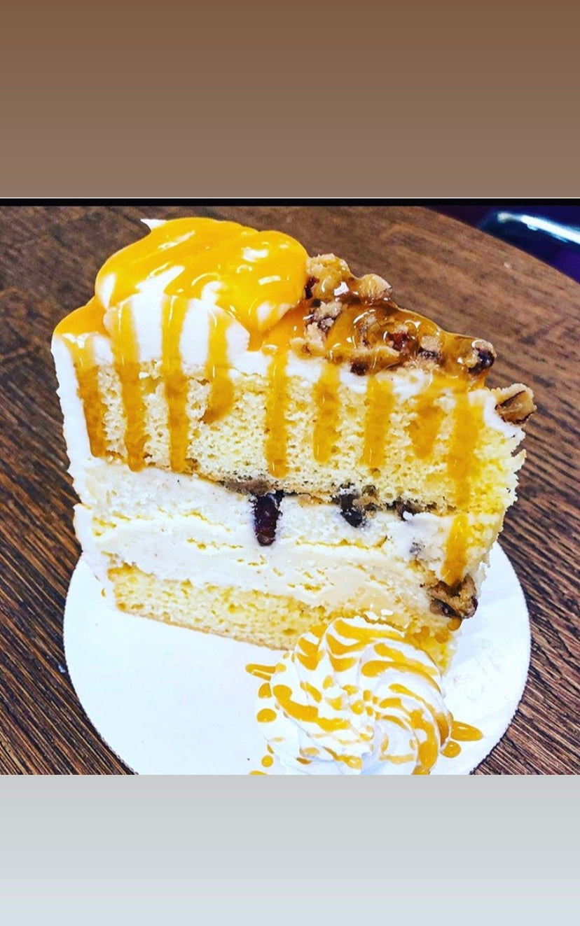 Brown Butter Bourbon Cheesecake Duo