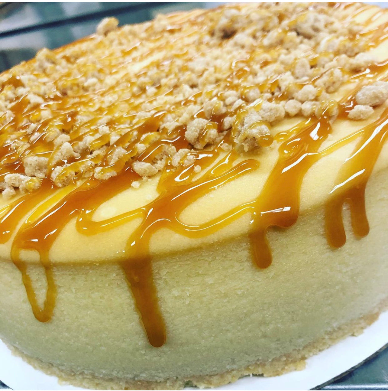 Peach Cobbler Cheesecake