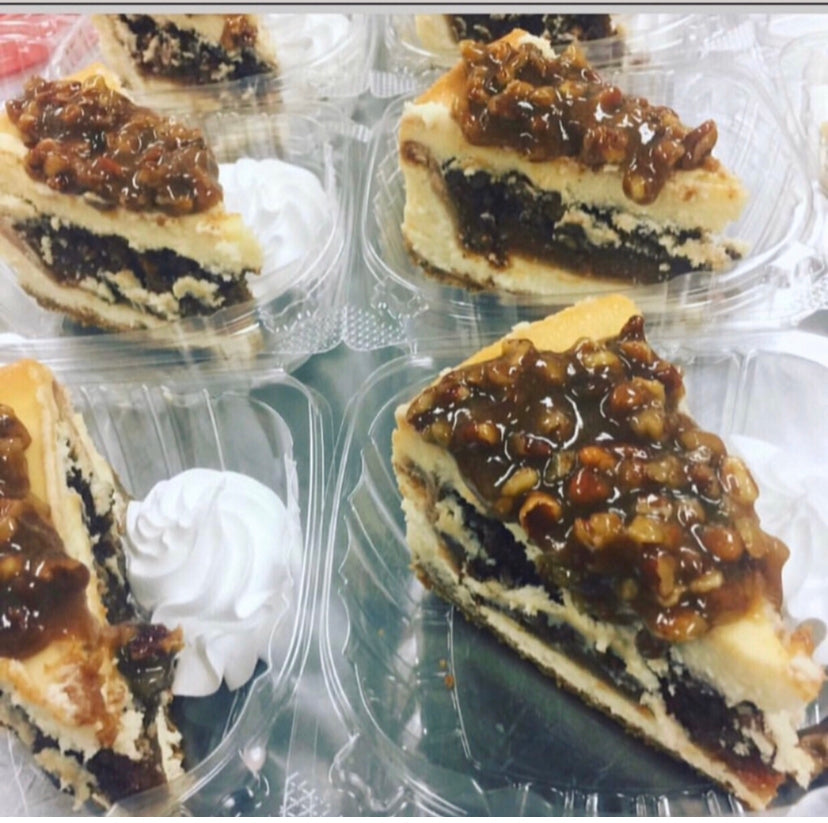 Pecan Pie Cheesecake Duo