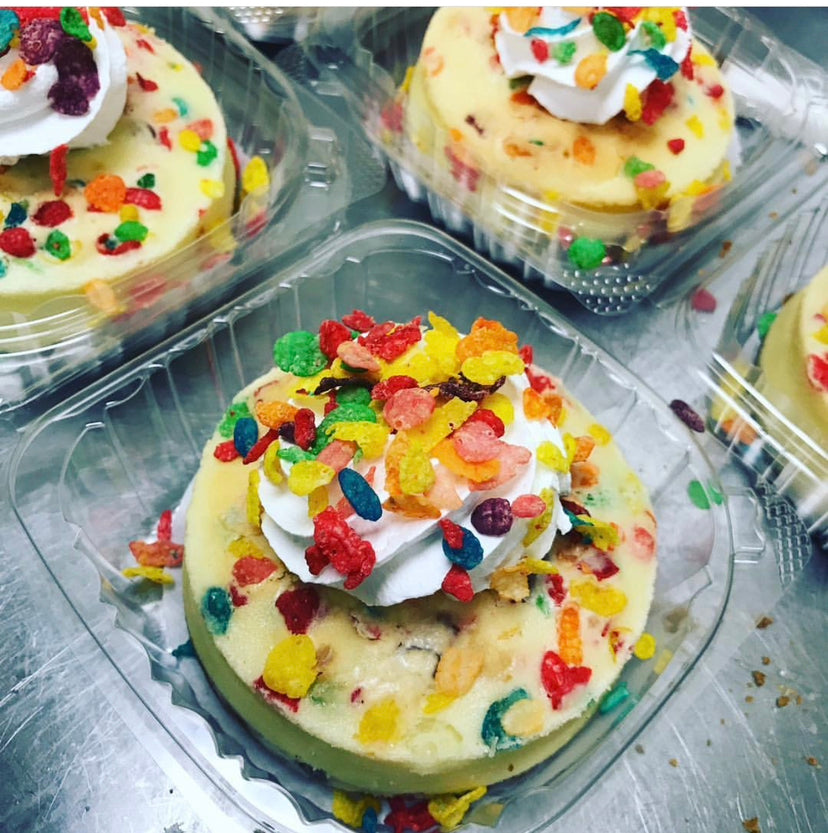 Fruity Pebble Cheesecake