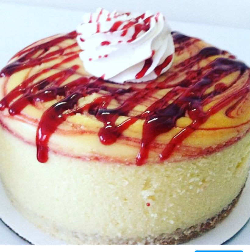 Lemon Raspberry Cheesecake
