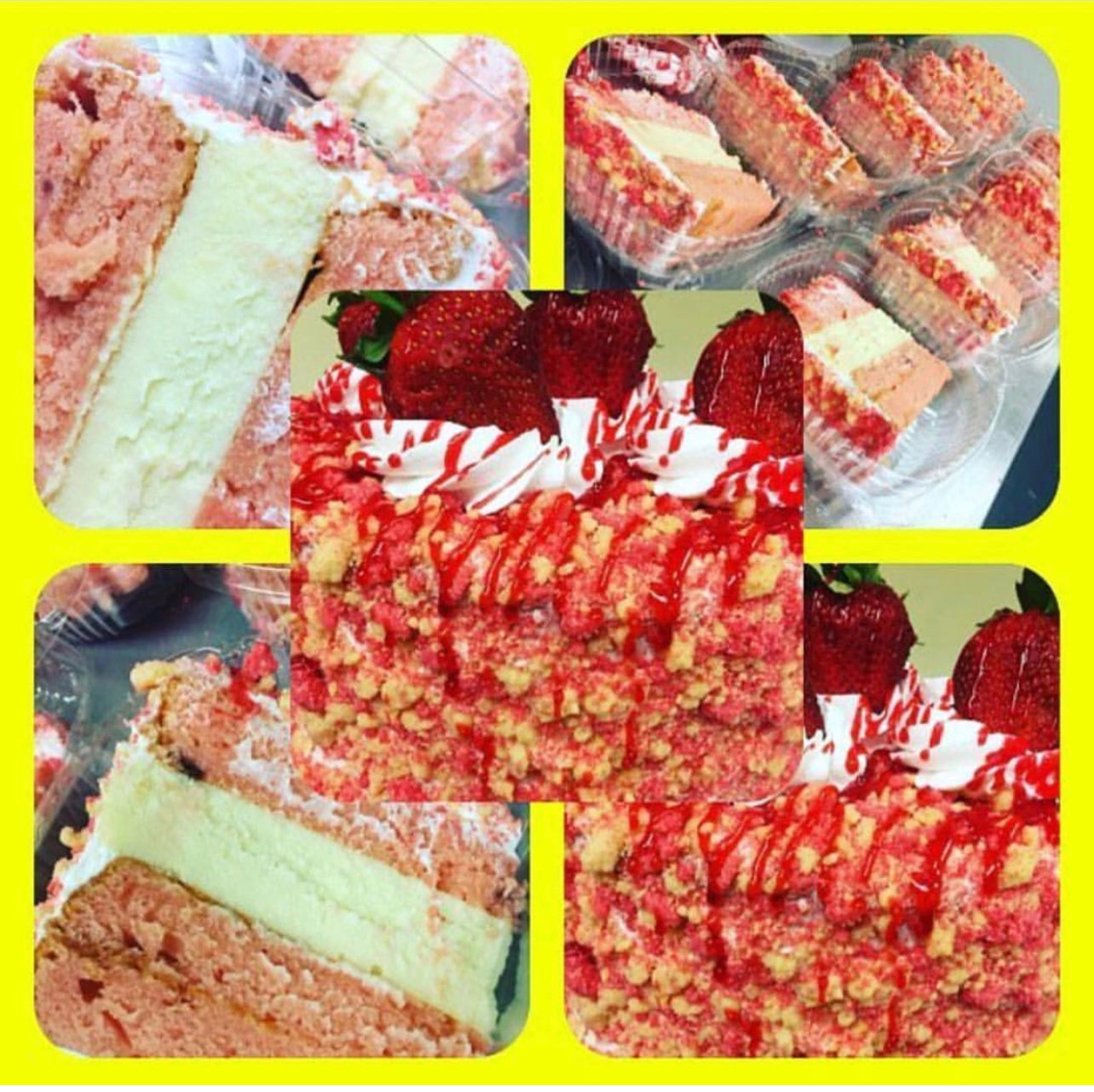 Strawberry Lemonade Cheesecake Duo